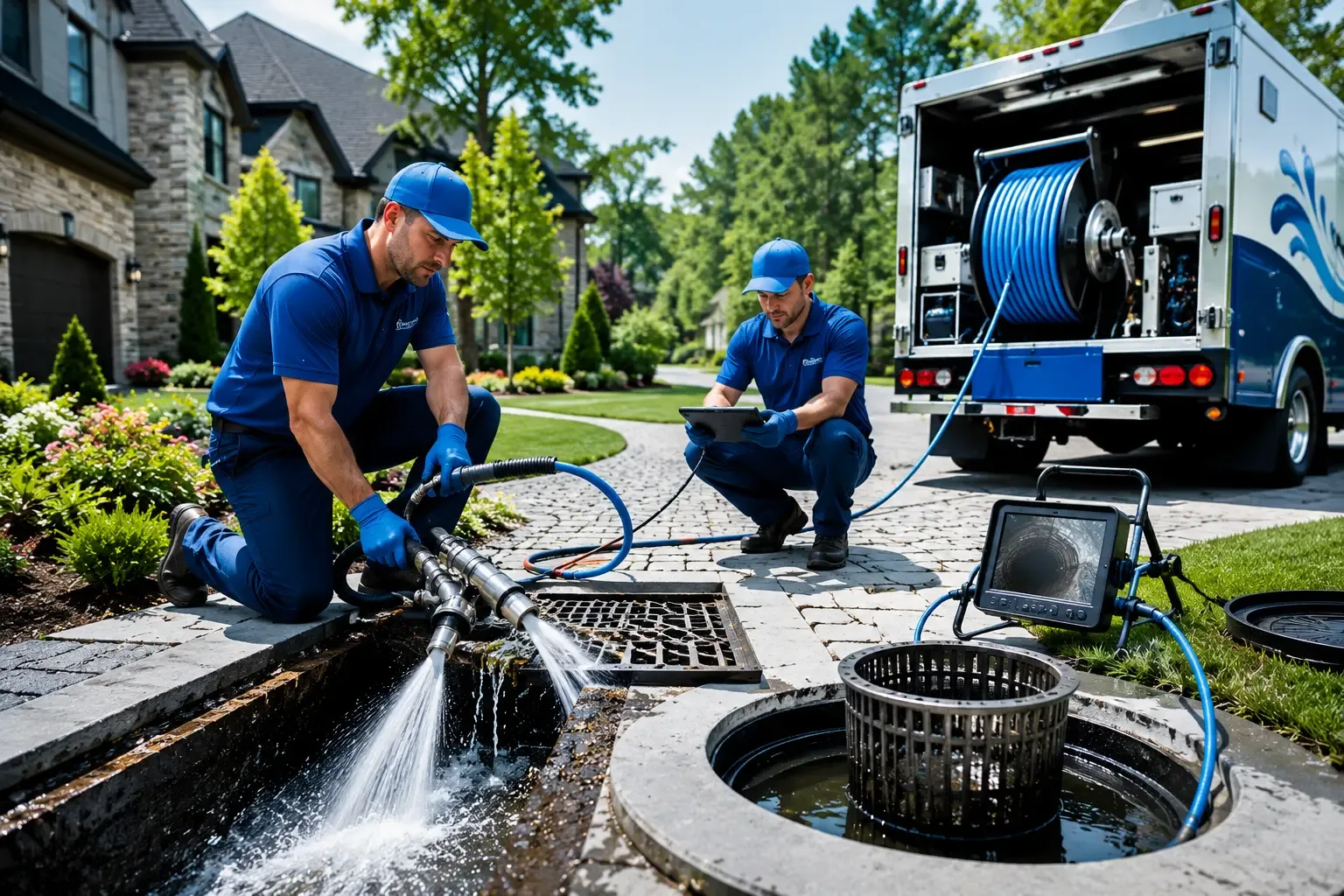 Local outdoor drain cleaning professionals in Monterville, WV